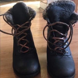 Freebird laceup boots